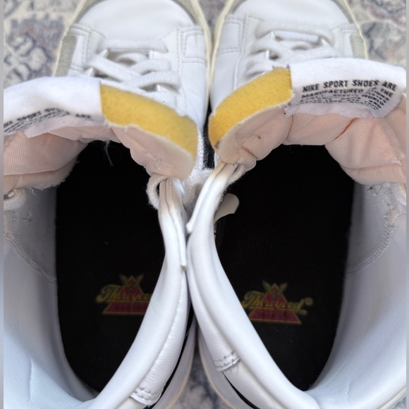 Nike Blazer Mid ’77 Vintage White/Black High Top Sneakers Unisex Men’s 8.5 / - Picture 8 of 9